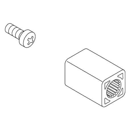Kohler Hardware Kit, Push Button Valve 1393861
